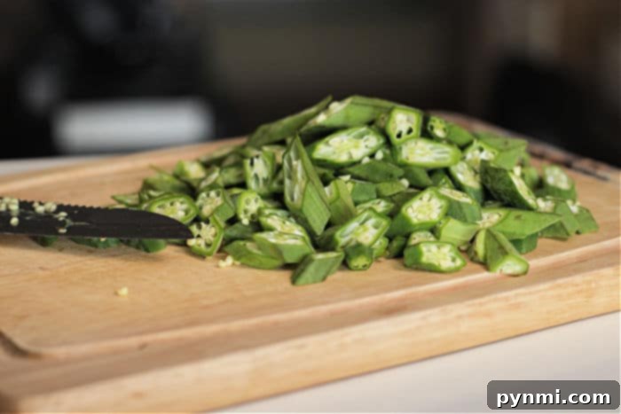 Crispy Air Fried Frozen Okra 4 frozen okra