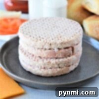 frozen burgers recipe