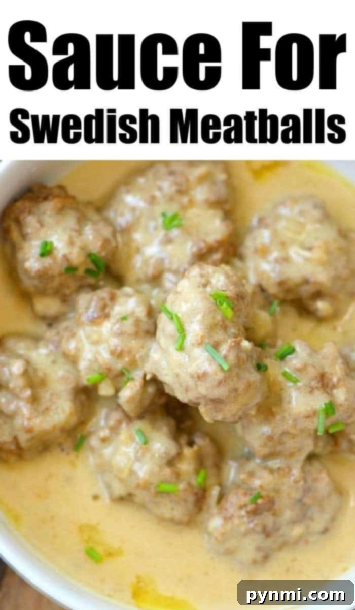 Velvety Sour Cream Sauce for Swedish Meatballs 7 Swedish Meatball Sauce with Sour Cream