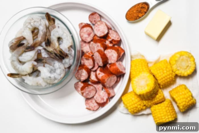shrimp boil ingredients