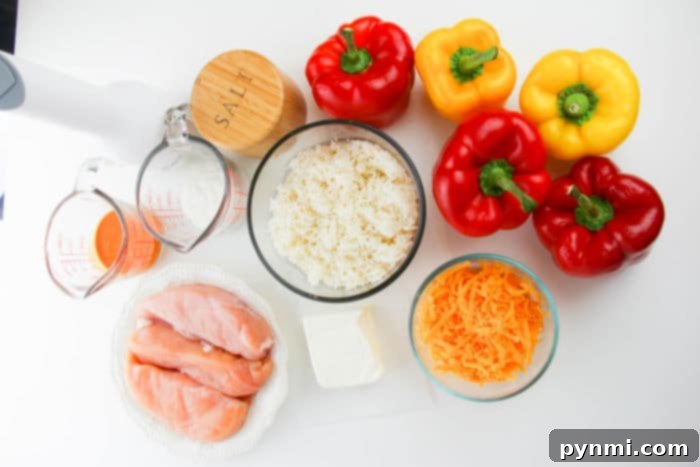 Savory Chicken & Bell Pepper Delight 3 buffalo Chicken Stuffed Bell Peppers