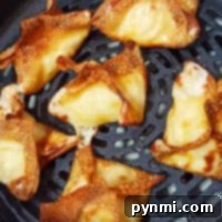 Air Fryer Crab Rangoon