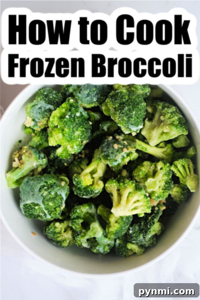 Air Fryer Crispy Frozen Broccoli 4 How to cook frozen broccoli to perfection in an air fryer