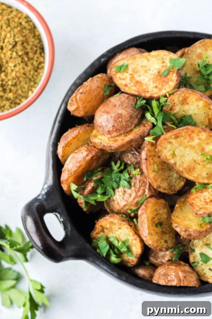 Crispy Air Fryer Potatoes 10 Small Potatoes in Air Fryer