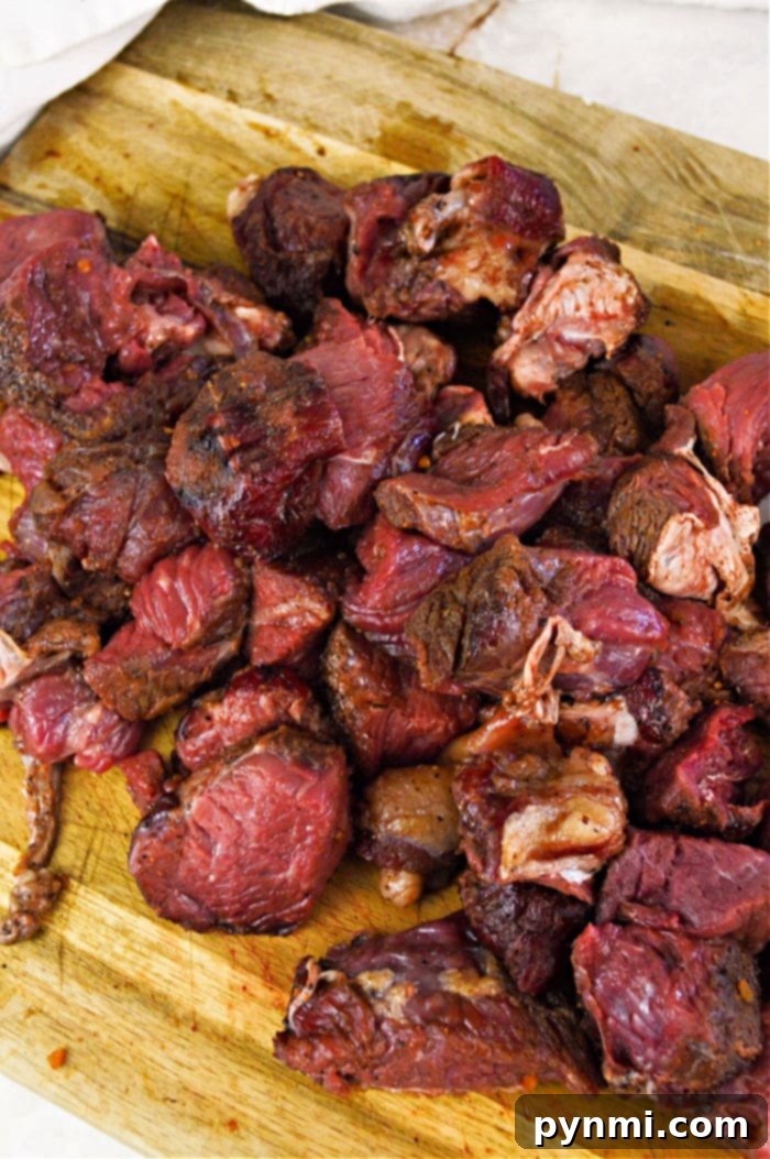 Smokehouse Stew 4 smoked stew meat