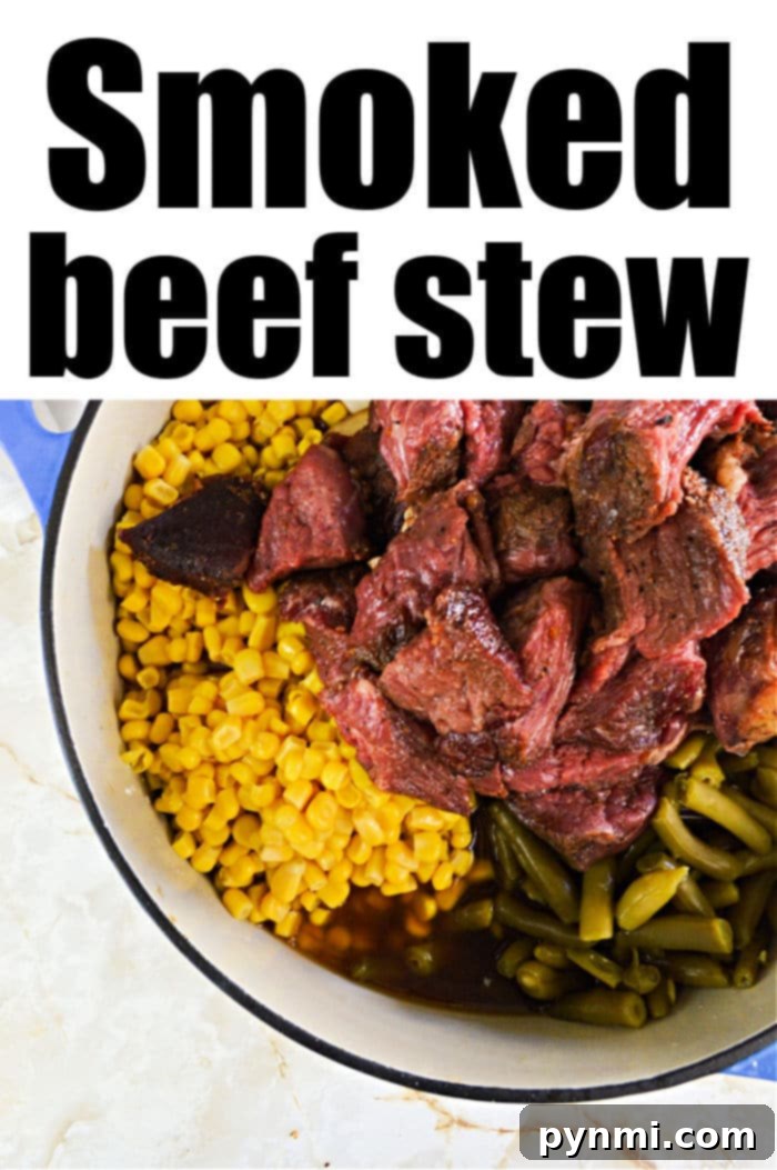 Smokehouse Stew 6 smoked beef stew