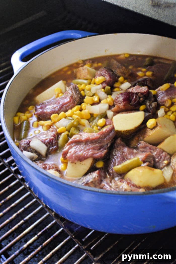 Smokehouse Stew 8 traeger stew