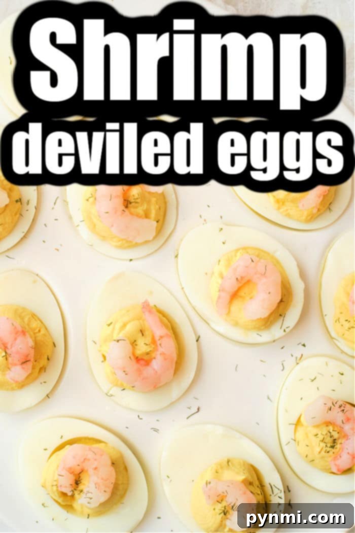 Zesty Shrimp Deviled Eggs 6 Shrimp Deviled Eggs recipe