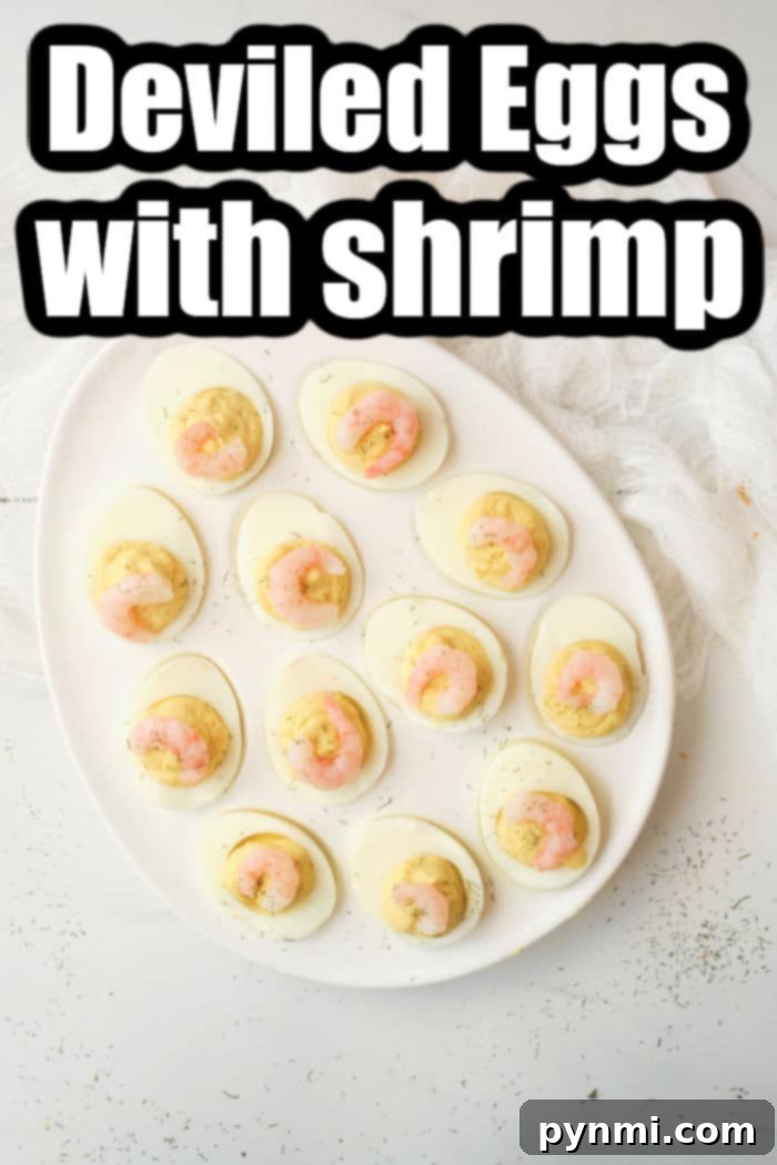Zesty Shrimp Deviled Eggs 7 shrimp appetizer