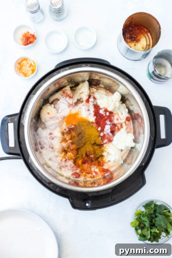 how to make cauliflower curry