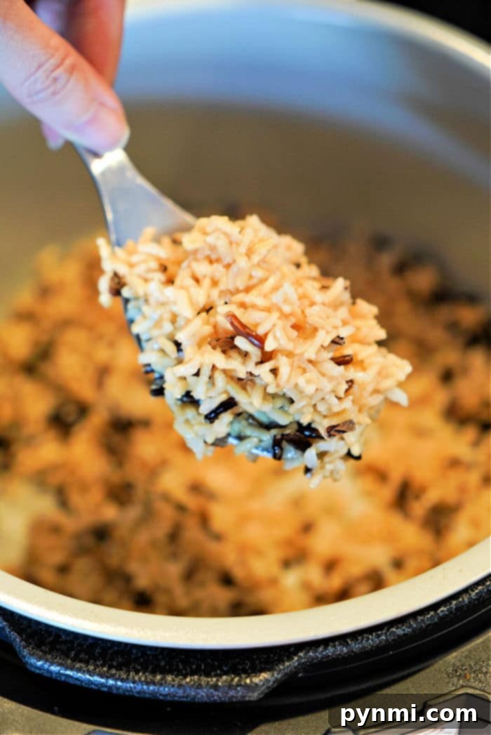 Perfect Ninja Foodi Wild Rice 2 Perfectly cooked fluffy pressure cooker wild rice in a Ninja Foodi