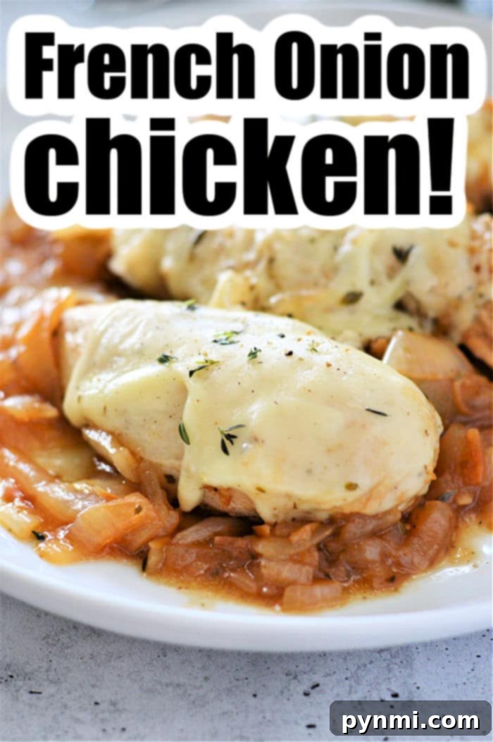 Instant Pot French Onion Chicken