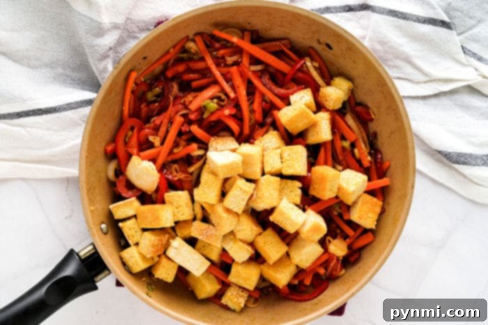 Sticky Teriyaki Tofu Lettuce Cups 4 tofu stir fry
