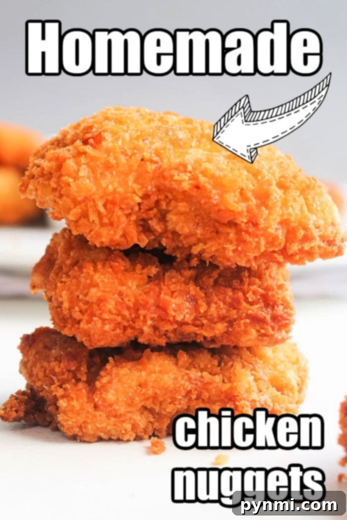 Golden Ground Chicken Nuggets from Scratch 8 homemade chicken nuggets recipe