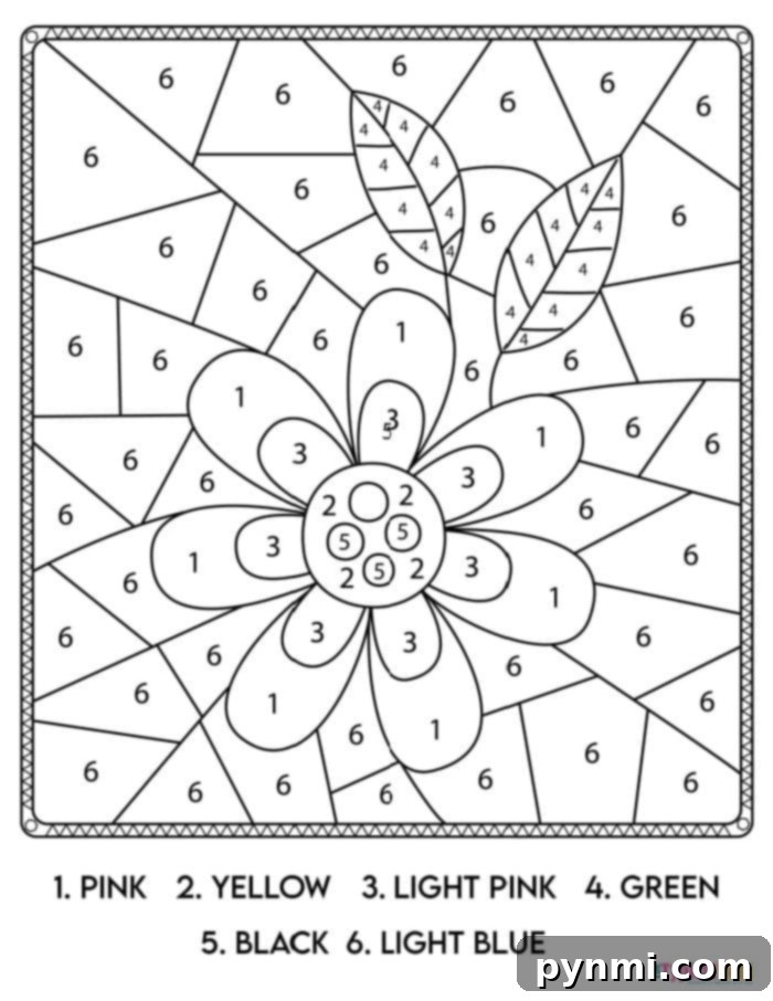 Vibrant Spring Coloring Pages