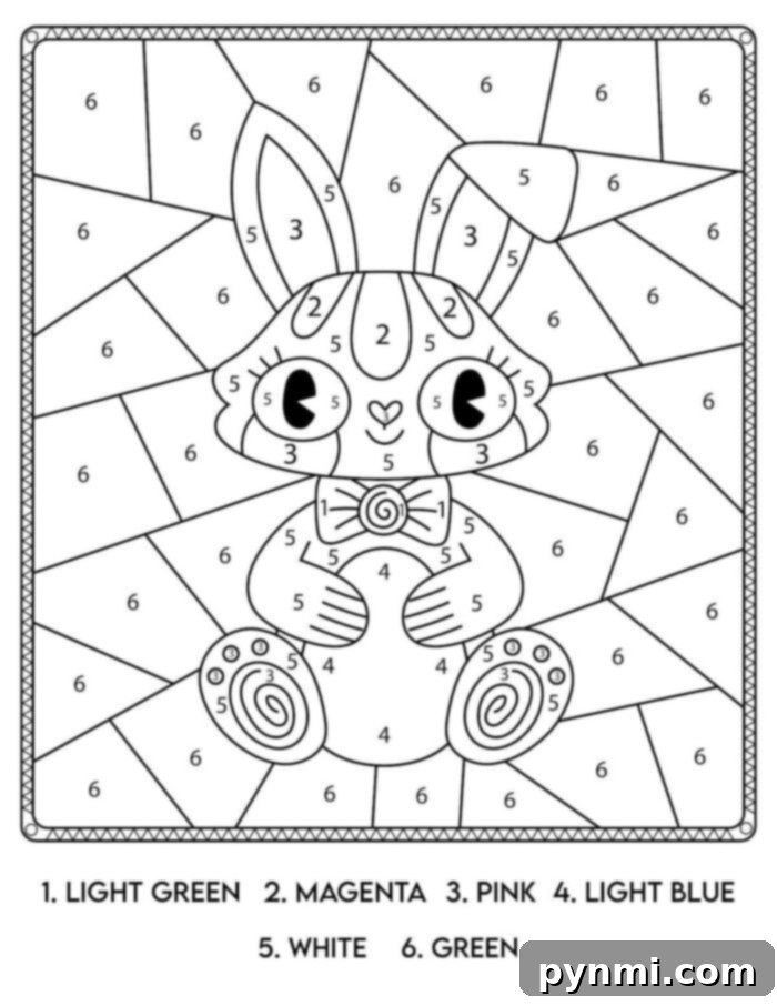 Collection of Free Easter Coloring Pages