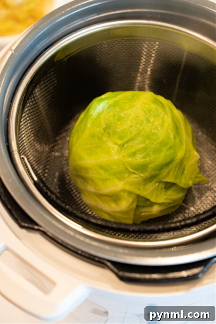 Mastering the Whole Cabbage 4 whole cabbage instant pot