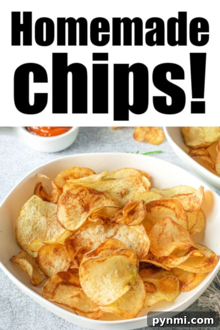 The Russet Crunch 7 homemade potato chips