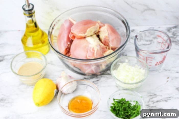 tahini marinated chicken recipe
