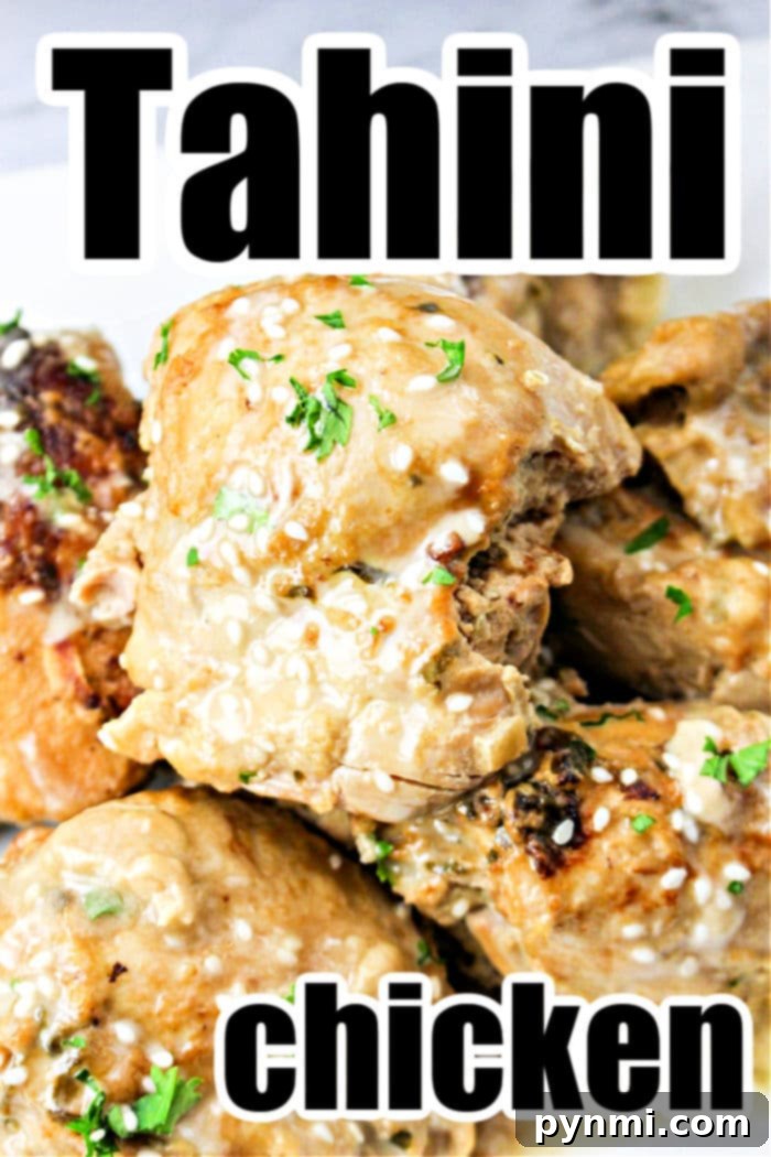 Tahini Chicken