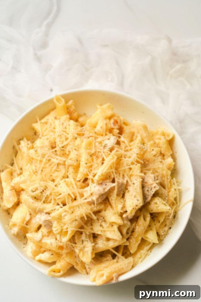 instant pot chicken pasta