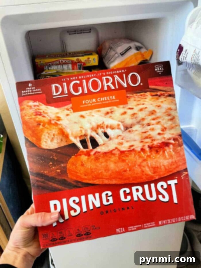 how to cook frozen pizza in the oven