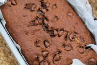 Chocolate Banana Bread Made Irresistible with Cake Mix